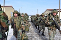 Successful Start of National Army Servicemen in Germany
