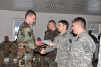 Successful Start of National Army Servicemen in Germany