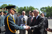 President Nicolae Timofti Awards Graduation Diplomas to Military Academy Graduates