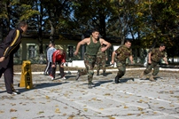 Army Service Members Take Professional Evaluation Tests