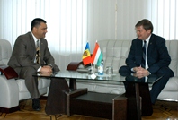 Moldovan-Hungarian meeting at the Ministry of Defense