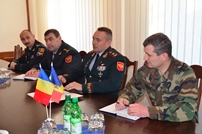 Întrevedere moldo-română la Ministerul Apărării