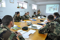 Armata Naţională instruieşte observatori militari pentru misiuni ONU