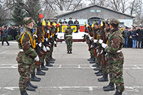 National Army Soldiers Take Military Oath