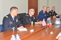 Commander of North Carolina National Guard Visits National Army