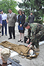 US European Command Donates Equipment to National Army
