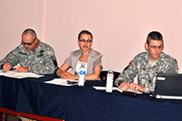 National Army Servicemembers Study the General Inspection Western Model