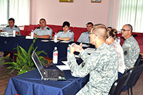 National Army Servicemembers Study the General Inspection Western Model