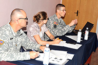 National Army Servicemembers Study the General Inspection Western Model