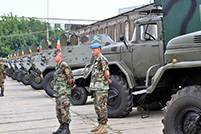 National Army Commander inspects Military Technical Vehicles (VIDEO)