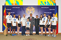 Taekwon-Do World Champions Awarded by Minister of Defense