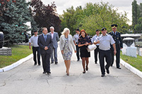 Reprezentanţii Diasporei au vizitat Academia Militară „Alexandru cel Bun”