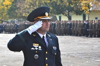 Infantry Unit from Chisinau Marks 22nd Anniversary (Video)