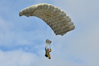 Parachuting Exercises in Marculesti