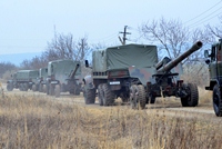 Inspection of Military Vehicles in Ungheni (Video)