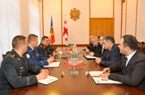 Consultări moldo-georgiene la Ministerul Apărării