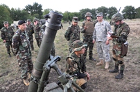 Moldovan-American Shooting Drills in Balti