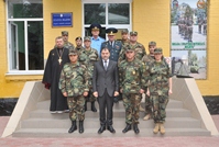 Minister of Defense Visits Balti Garrison