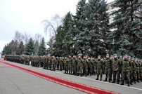A New National Army Contingent Leaves for Kosovo