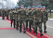 A New National Army Contingent Leaves for Kosovo