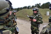 Military Students Train in Germany