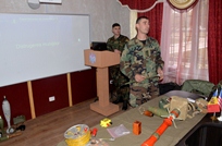 Specialized Training for National Army EOD Engineers