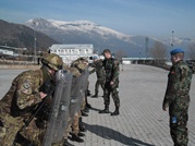 Militarii din KFOR-VI la datorie în misiunea din Kosovo