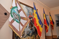 Armata Naţională onorează Drapelul de Stat