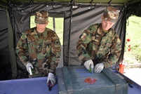 Ammunition Visual Inspection Course Ends in the National Army 