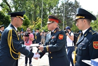 Military Academy Graduates Receive Their Diplomas 