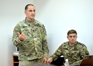 Logistics Planning Studied by National Army Service Members