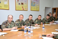 Logistics Planning Studied by National Army Service Members