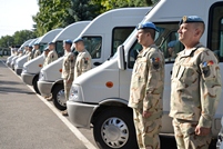Chinese Government Donates Vehicles to the National Army