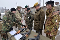 The Defense Attaches Pay a Fact-finding Visit to National Army Peacekeepers 
