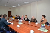 Eugen Sturza Meets with Mothers and Widows of Soldiers Who Died in Dniester War