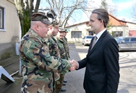 Minister of Defense Pays a Working Visit to Comrat