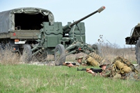 National Army Service Members Conduct Tactical Exercises 