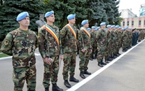 Armata Naţională trimite un nou contingent de pacificatori în Kosovo