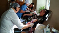 National Army Military Donate Blood