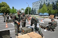 Service Members Study the Secure Transportation of Ammunition