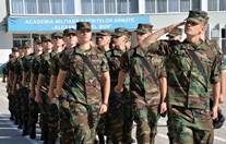 The Future Students of “Alexandru cel Bun” Academy Initiated into the Military Discipline