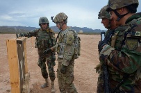 National Army Service Members Train in the USA