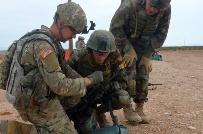 National Army Service Members Train in the USA