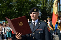Soldiers from Cahul Garrison Take Military Oath