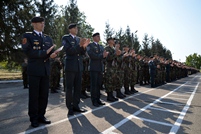 Soldiers from Cahul Garrison Take Military Oath