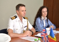 British Military Attaché Decorated by Ministry of Defense
