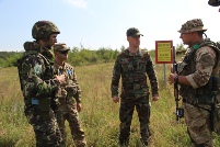 Moldovan Service Members Train at “Rapid Trident 2018” Exercise in Ukraine