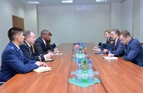 Minister Sturza and Ambassador Hogan Talk about the Moldovan-American Defense Cooperation