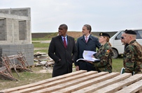 Renovarea poligonului de la Bulboaca, în atenţia Ministrului Apărării şi Ambasadorului SUA în Republica Moldova