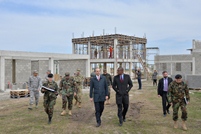 Renovation of Training Area from Bulboaca to the Attention of Minister of Defense and US Ambassador in the Republic of Moldova
